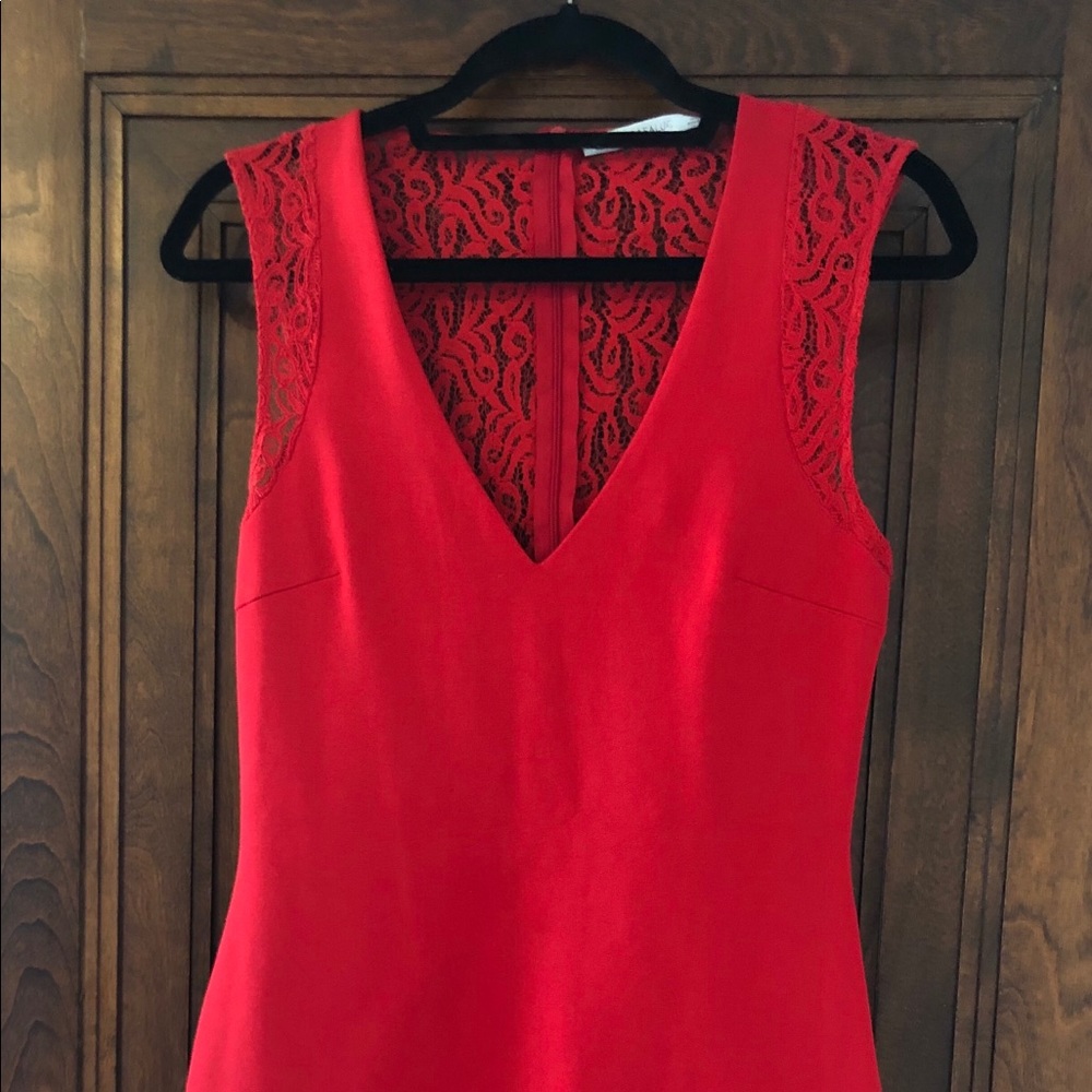 Short bodycon red dress